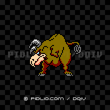 あばれうしどりの画像：FC版ドラクエ4の敵・モンスター図鑑 ／ ドラクエ4攻略