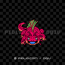 ベビーサラマンダの画像：FC版ドラクエ4の敵・モンスター図鑑 ／ ドラクエ4攻略