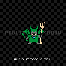 ミニデーモンの画像：FC版ドラクエ4の敵・モンスター図鑑 ／ ドラクエ4攻略