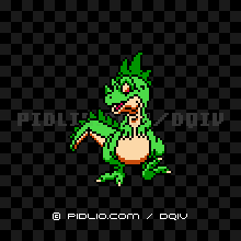 はしりとかげの画像：FC版ドラクエ4の敵・モンスター図鑑 ／ ドラクエ4攻略