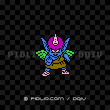 バアラックの画像：FC版ドラクエ4の敵・モンスター図鑑 ／ ドラクエ4攻略