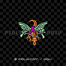 フェアリードラゴンの画像：FC版ドラクエ4の敵・モンスター図鑑 ／ ドラクエ4攻略