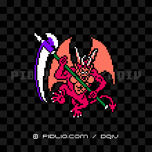 デビルプリンスの画像：FC版ドラクエ4の敵・モンスター図鑑 ／ ドラクエ4攻略