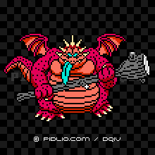 おにこんぼうの画像：FC版ドラクエ4の敵・モンスター図鑑 ／ ドラクエ4攻略