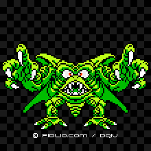 デスピサロ 第5形態の画像：FC版ドラクエ4の敵・モンスター図鑑 ／ ドラクエ4攻略