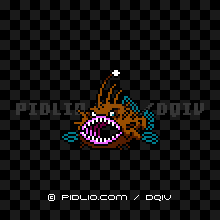 ピラニアンの画像：FC版ドラクエ4の敵・モンスター図鑑 ／ ドラクエ4攻略