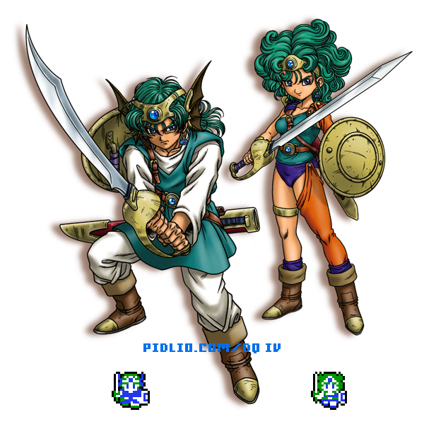 主人公（勇者）：FC版ドラクエ4のキャラクター紹介 ／ ドラゴンクエストIV攻略